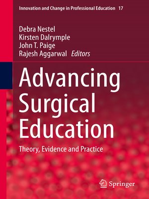 cover image of Advancing Surgical Education